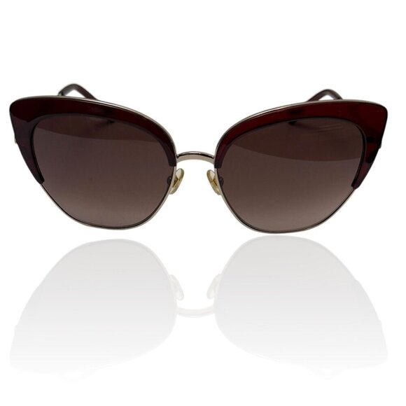 KATE SPADE Sunglasses Womens Oversized Cat Eye Brown Gold Abinaya Yepha - Picture 1 of 15